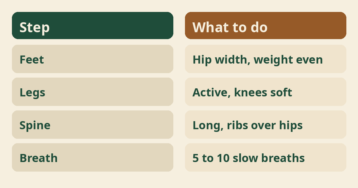 How long should you hold it?