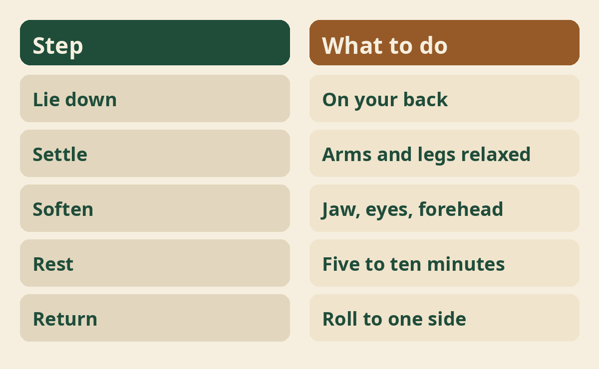 How to do savasana