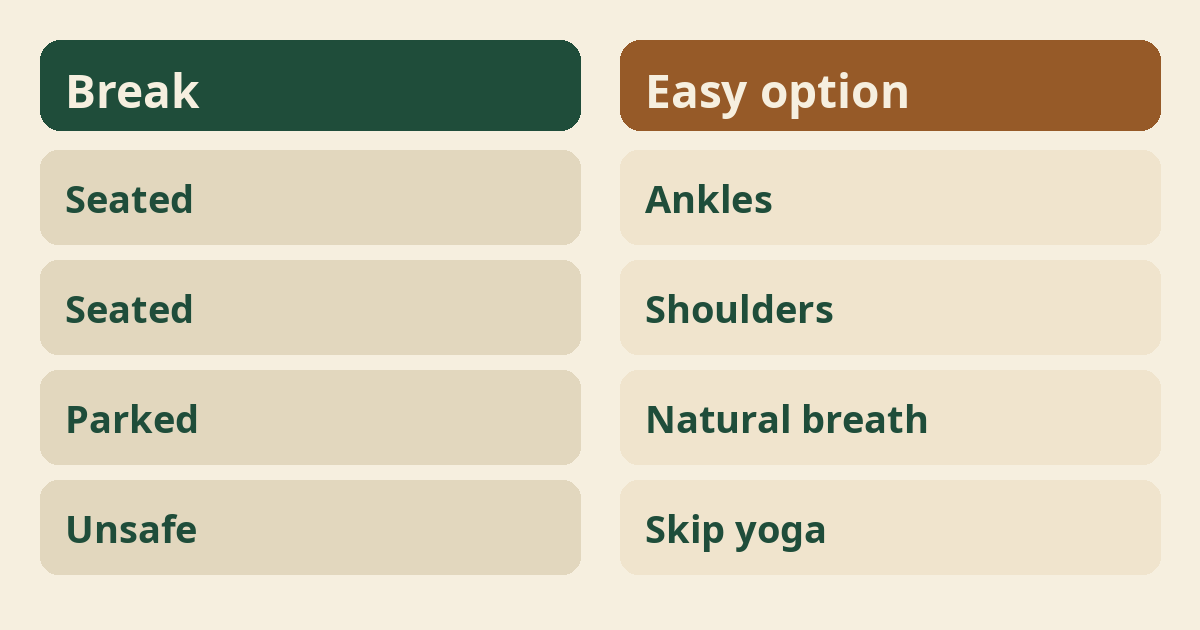 Yoga for Truck Drivers for Beginners